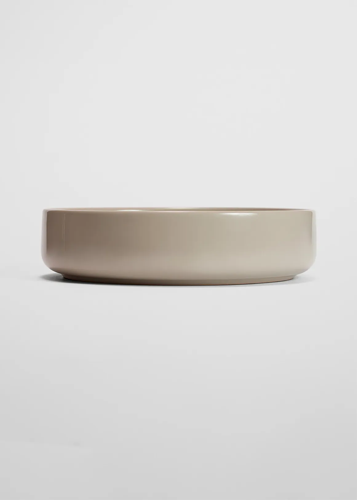 Souk Shallow Bowl - PEBBLE