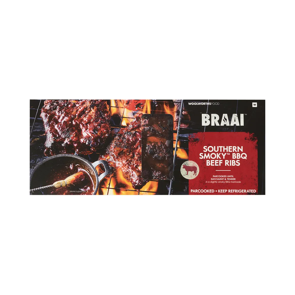 Southern Smoky™ BBQ Beef Ribs Avg 1 kg