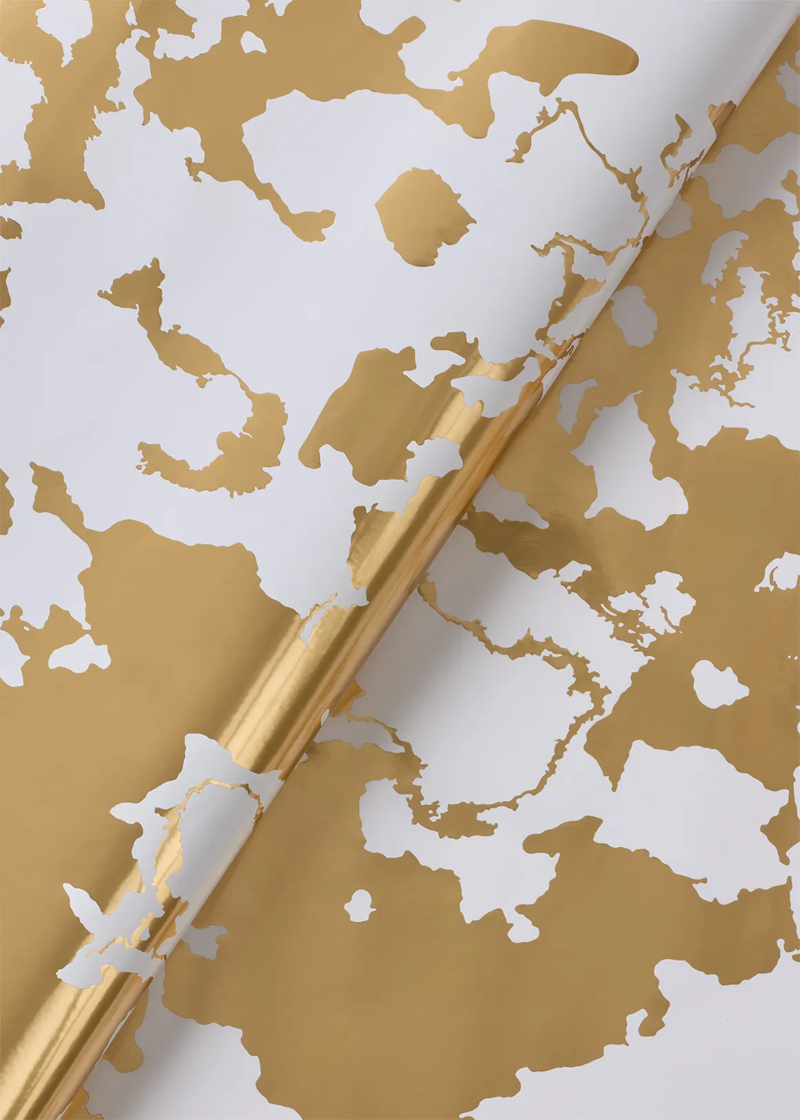 Sparkly Celebration Marble Gift Wrap 2 m x 700 mm - GOLD