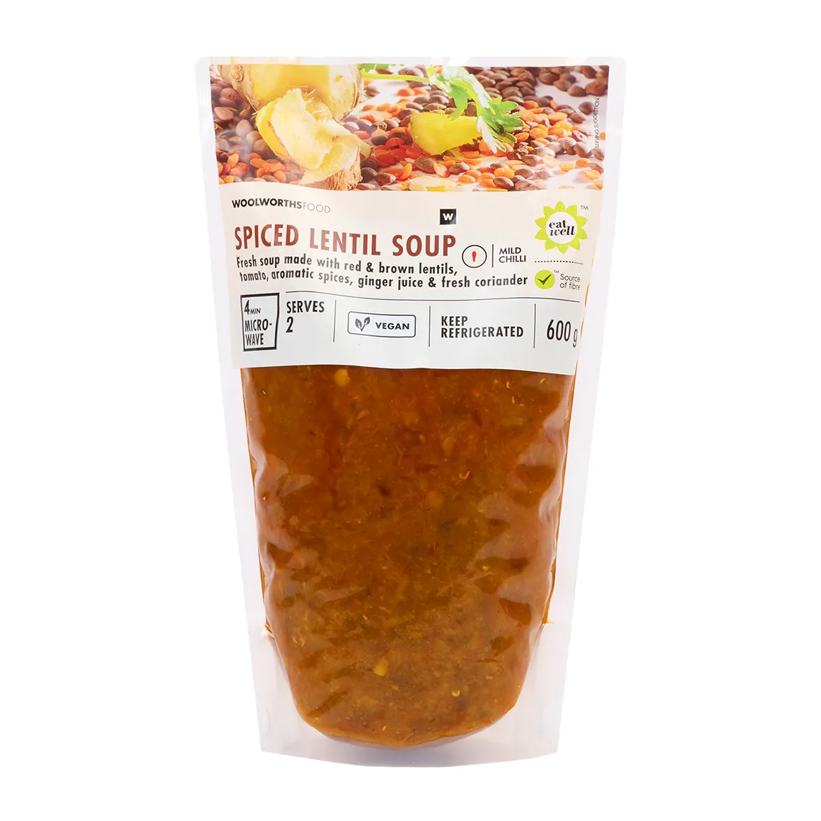 Spiced Lentil Soup 600 g