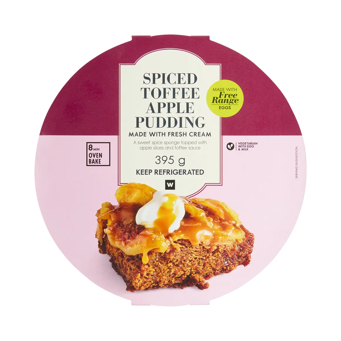 Spiced Toffee Apple Pudding 395 g