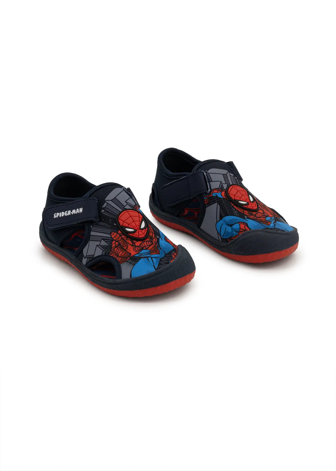 Spiderman Aquasocks (Size 5-13) Younger Boy - X NAVY