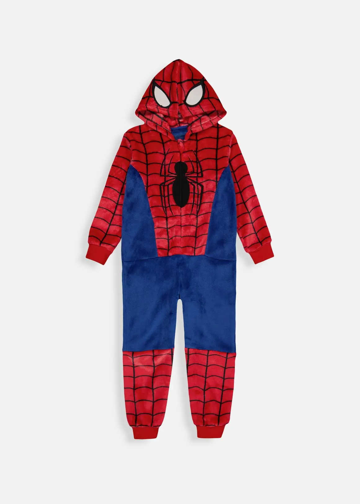 Spiderman Fleece Onesie - X RED