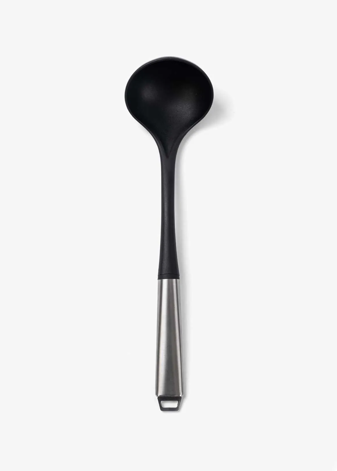 Stainless Steel Soup Ladle - BLACK