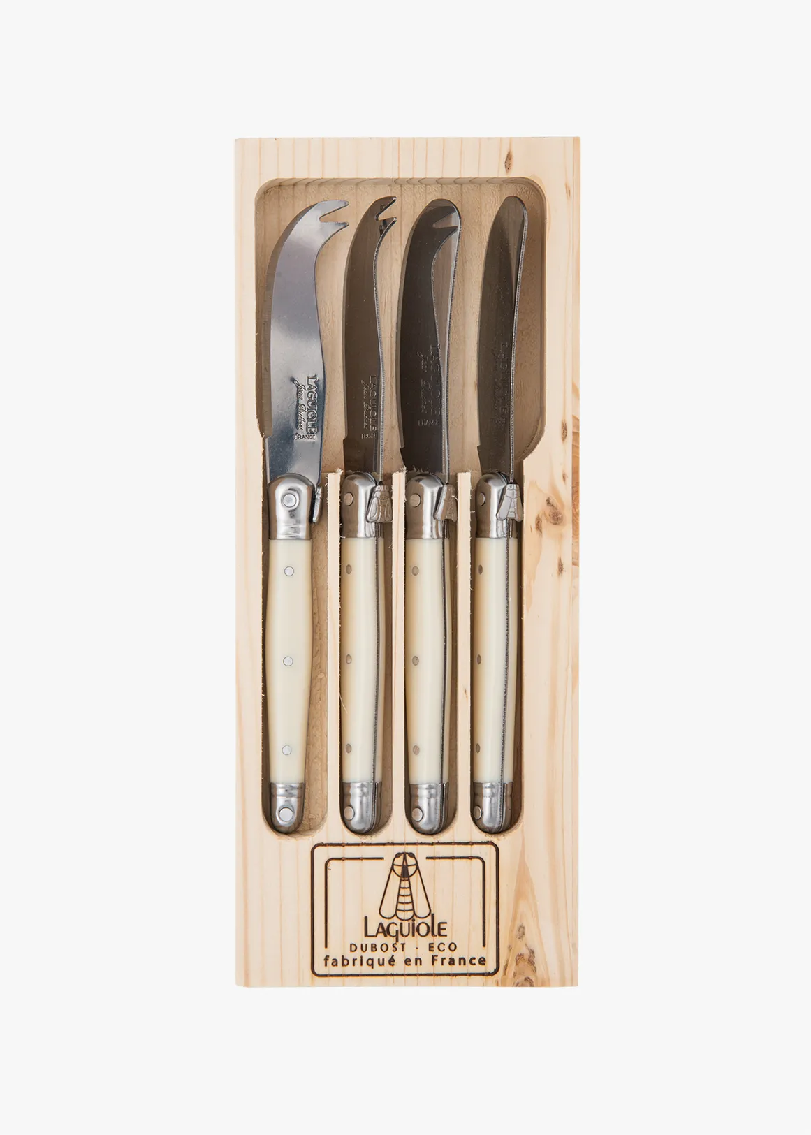 Stainless Steel Spreaders 4 Piece - IVORY