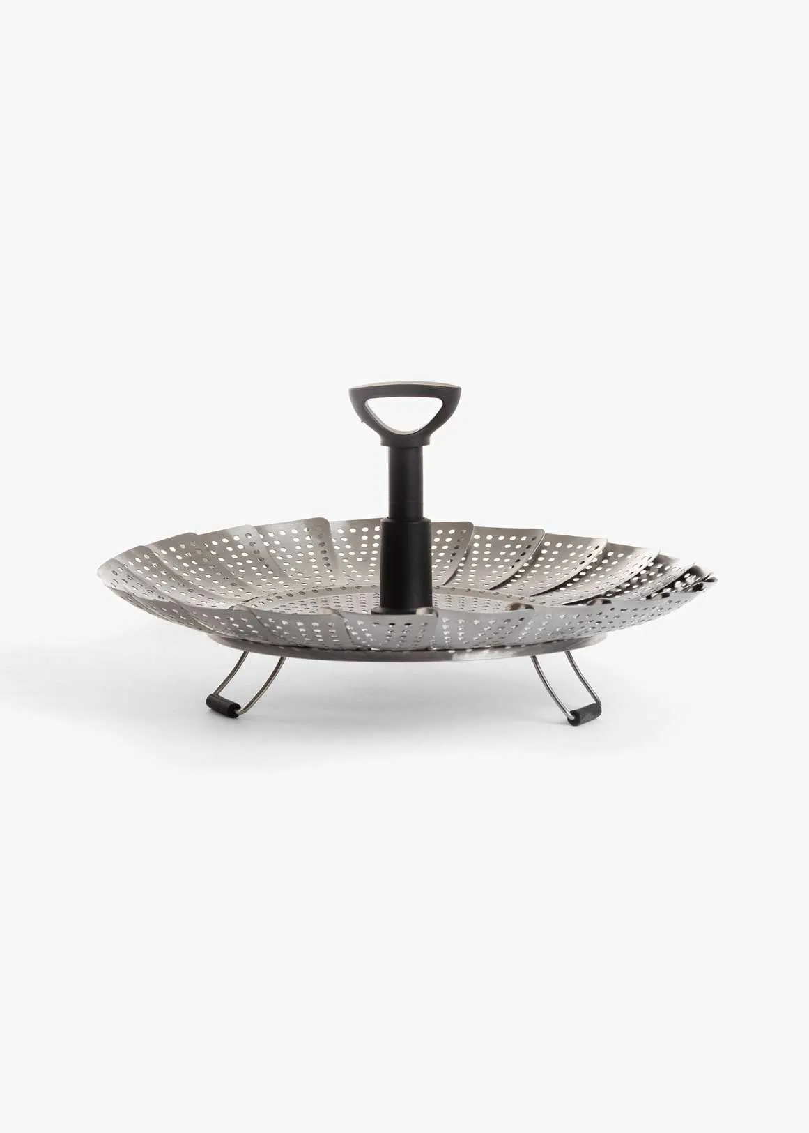 Stainless Steel Steaming Basket - SILVER