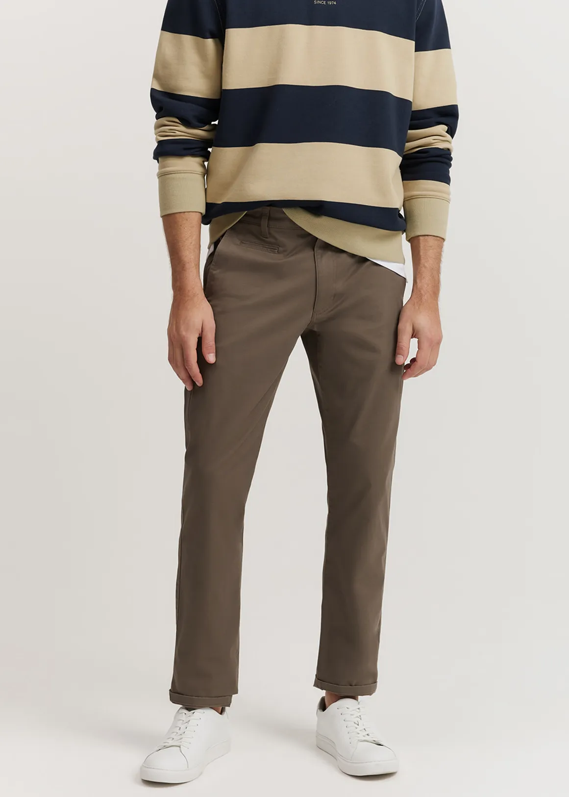 Standard Stretch Chino - CAPPUCCINO