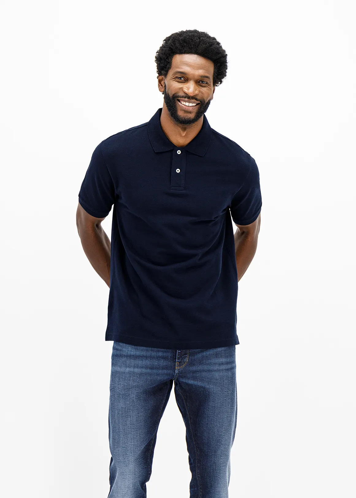 StayNew Cotton Golfer - NAVY