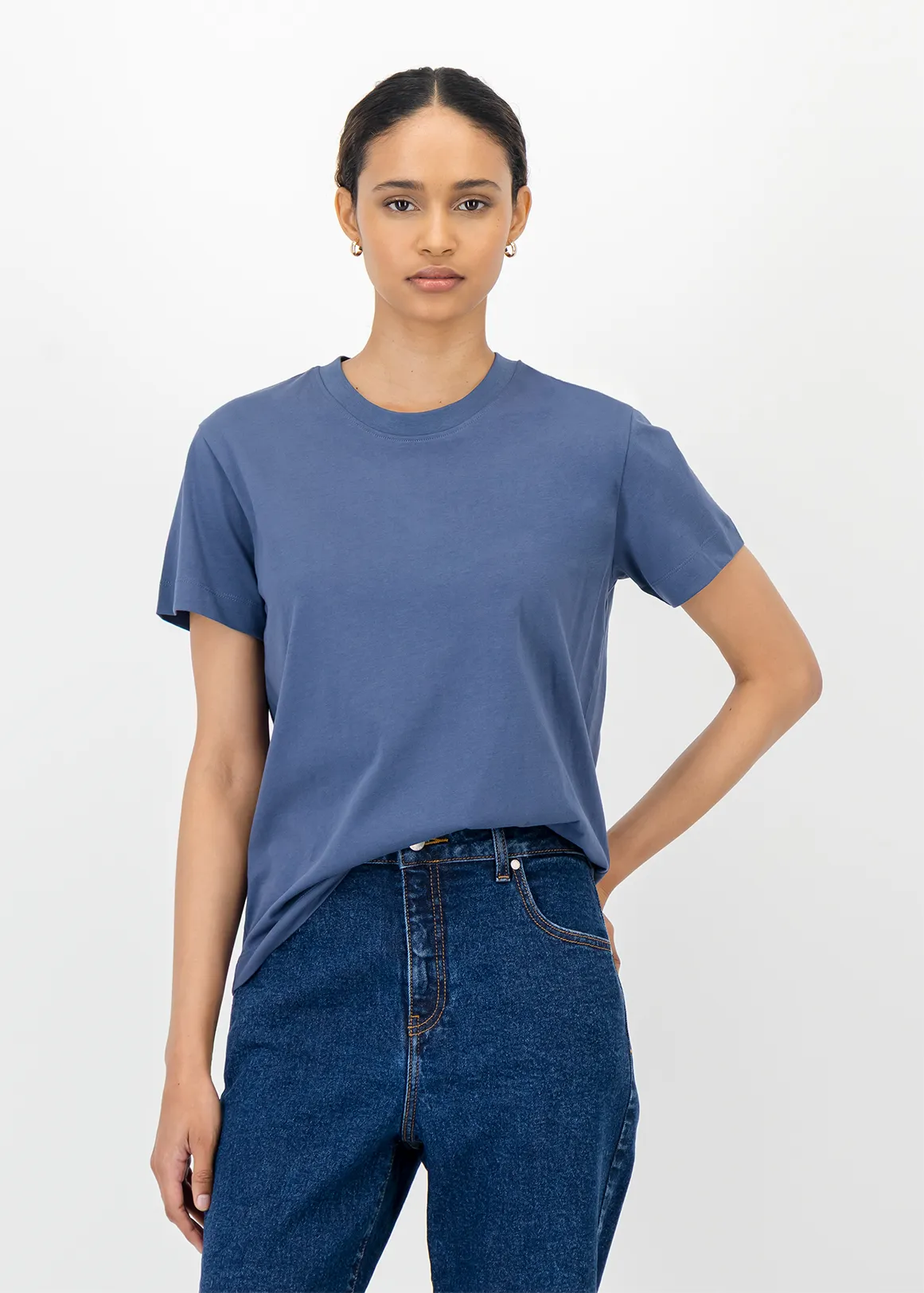 StayNew Cotton T-shirt - INDIGO