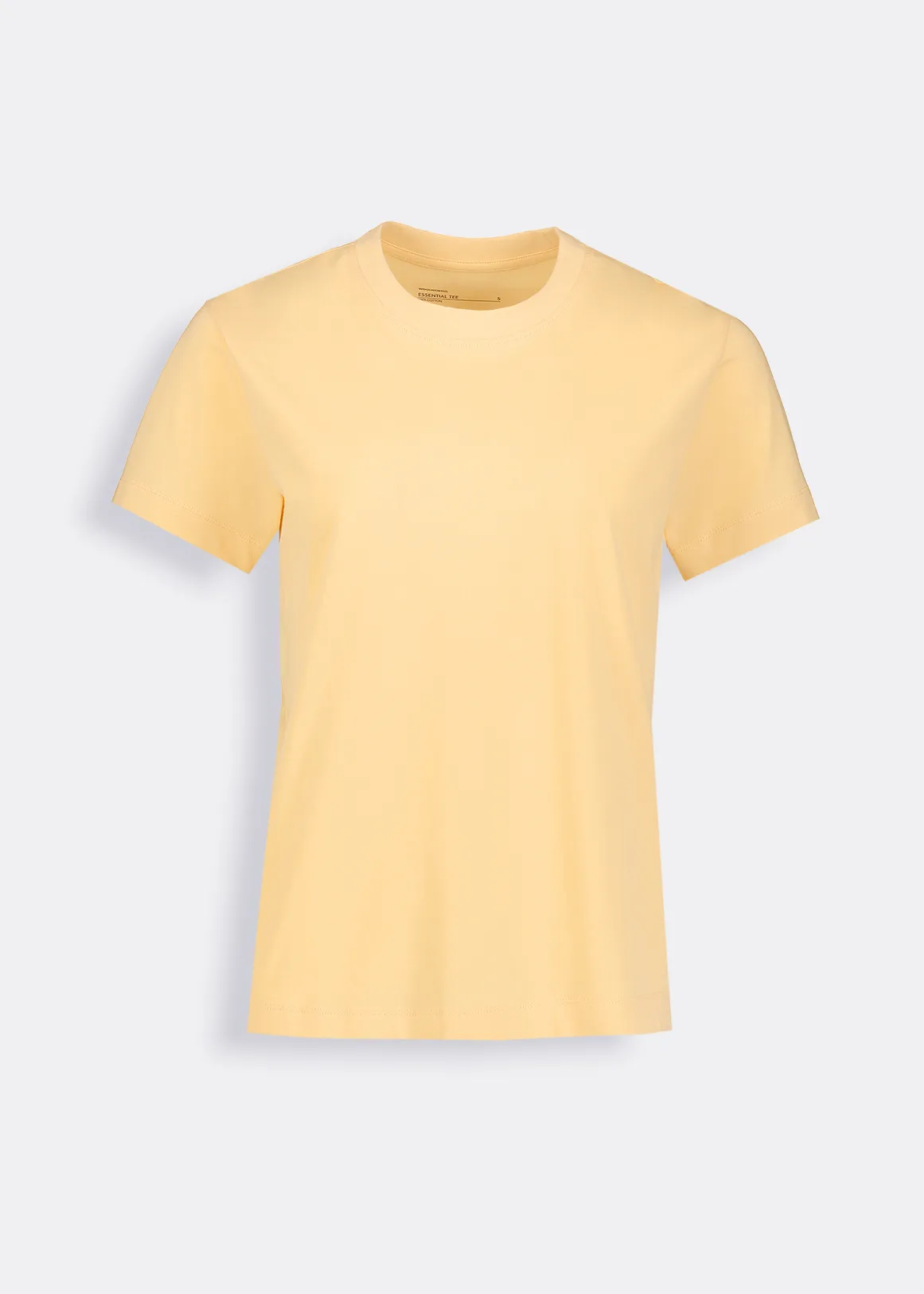 StayNew Cotton T-shirt - MEDIUM YELLOW