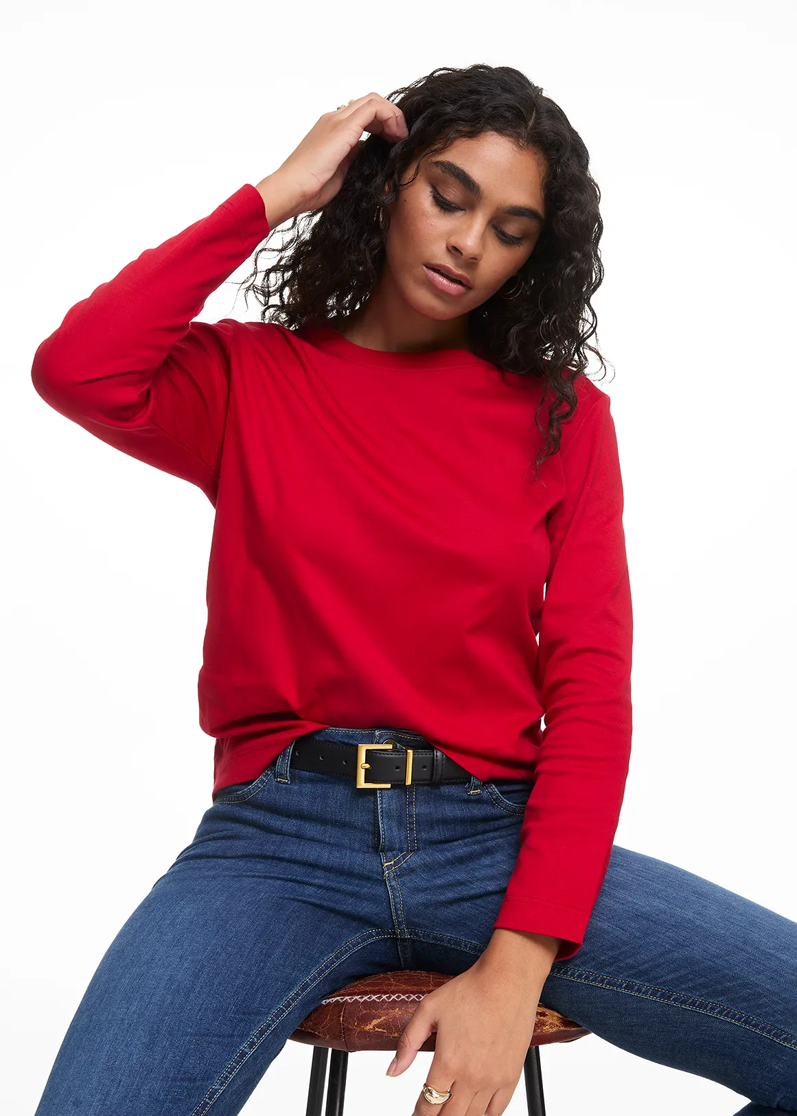 StayNew Cotton T-shirt - RED