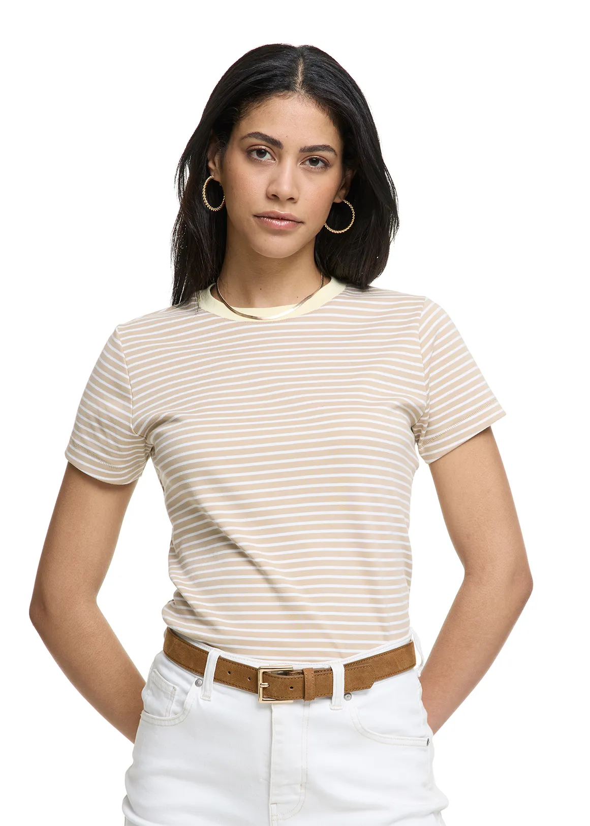 StayNew Interlock Cotton T-shirt - Premium - X STONE