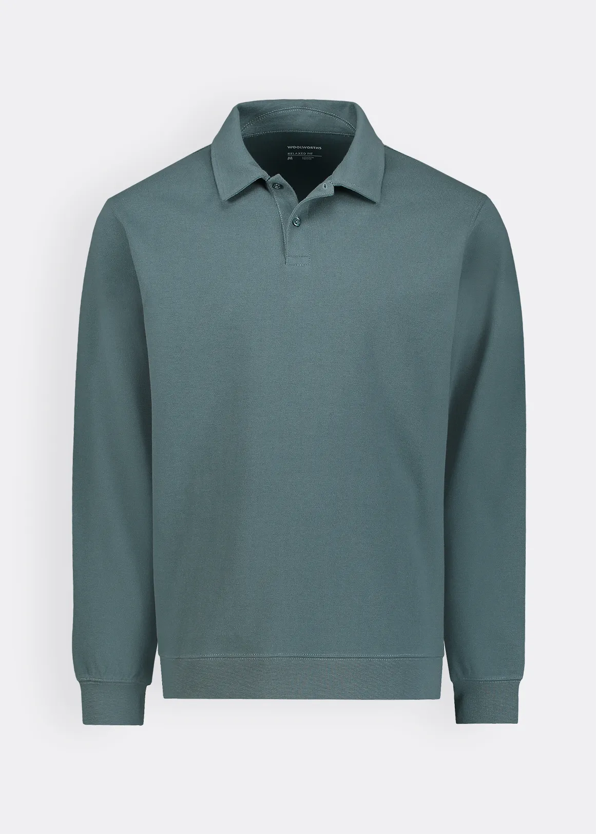 StayNew Slim Fit Cotton Golfer - BLUE