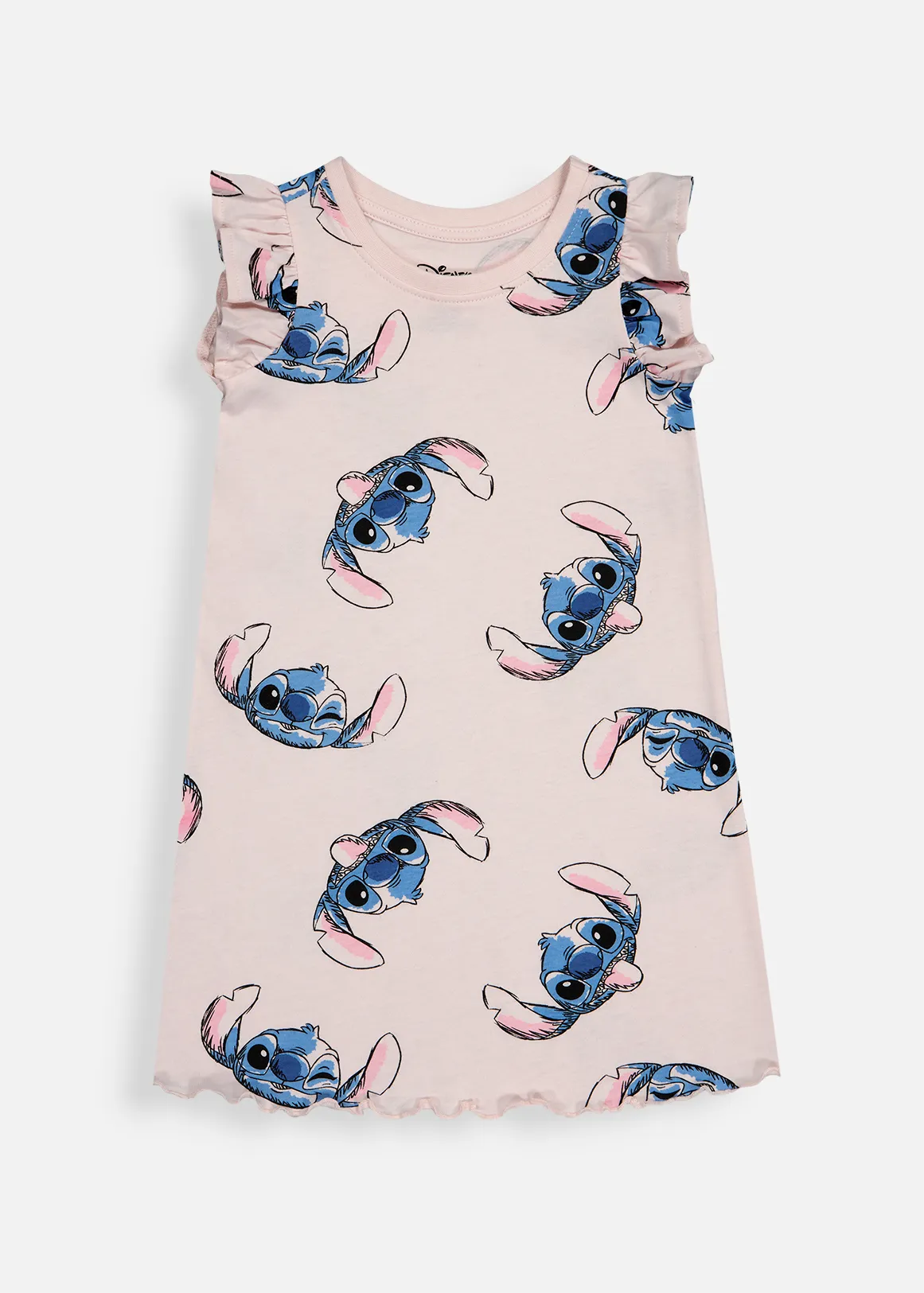 Stitch Cotton Nightshirt - X PINK