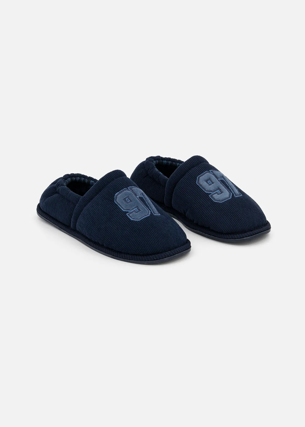 Stokie Slippers (Size12-6) Older Boy - NAVY