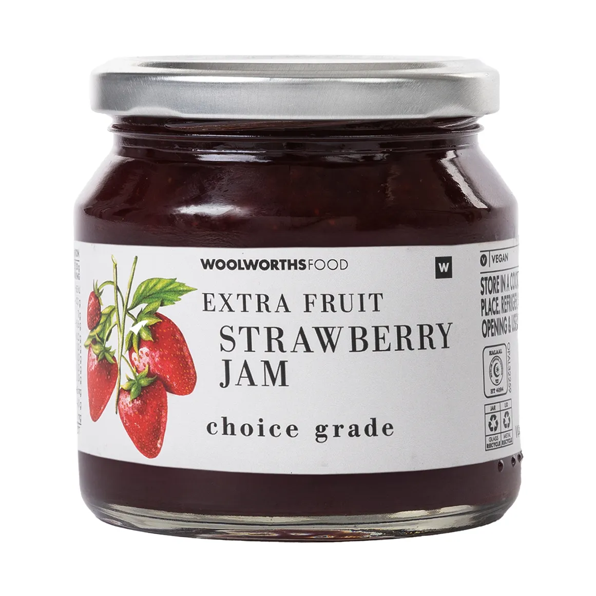 Strawberry Jam with Extra Fruit 340 g