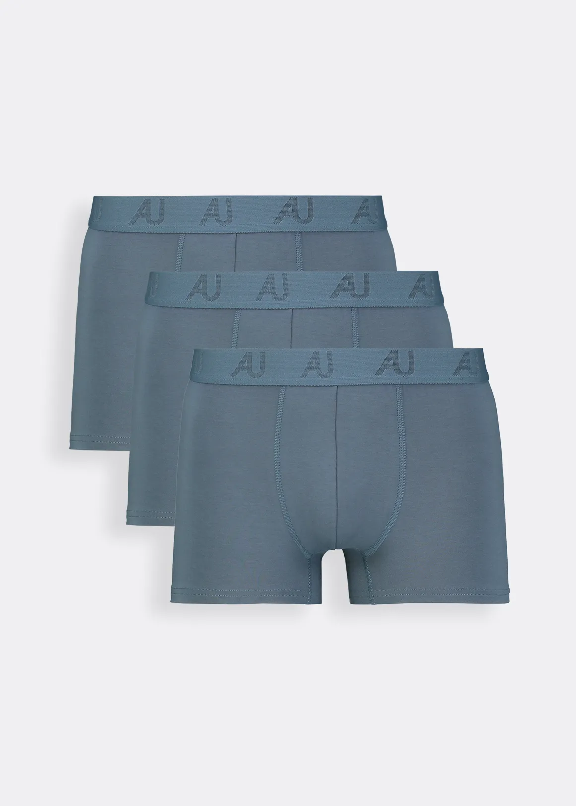 Stretch Bamboo Trunks 3 Pack - BLUE