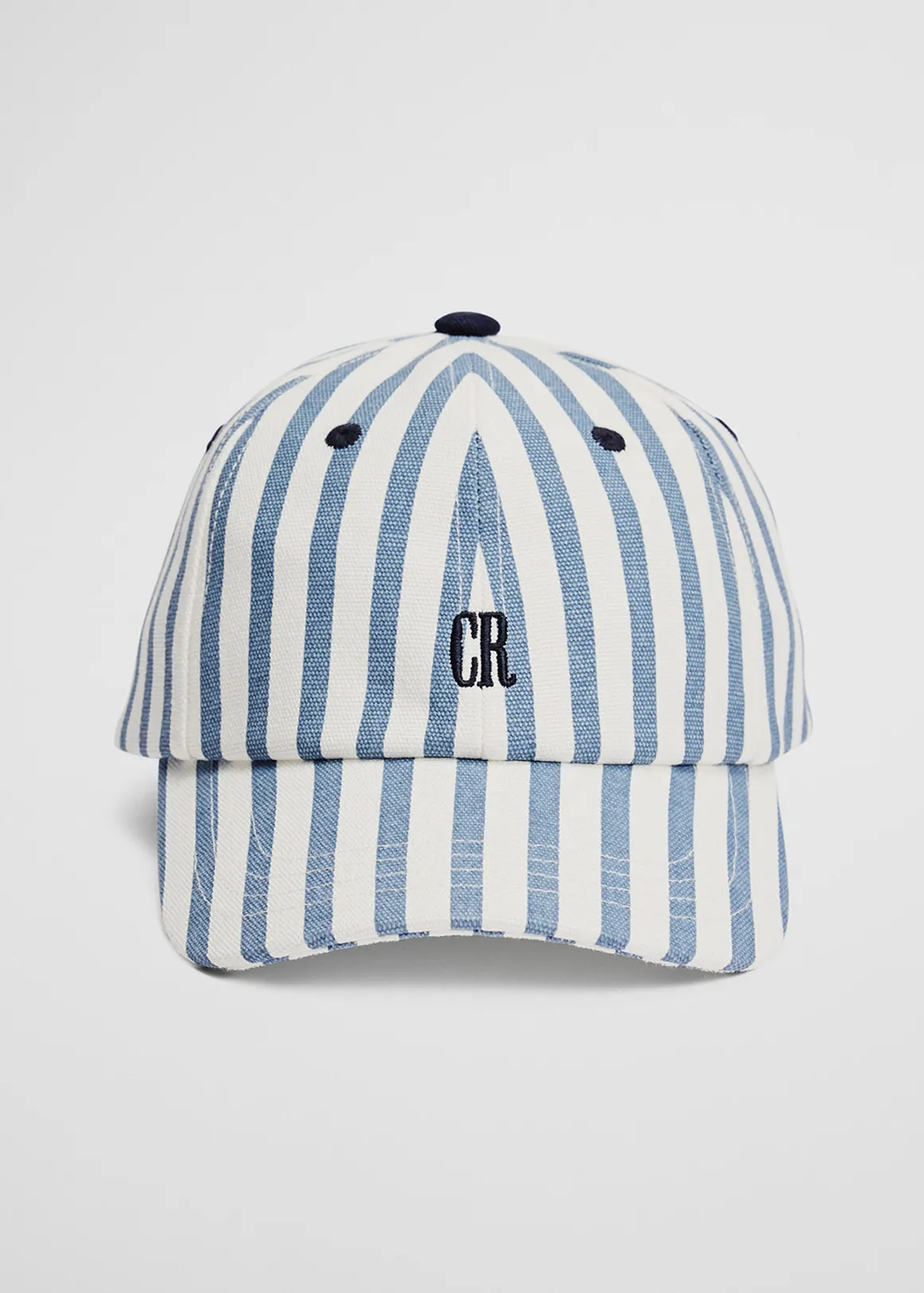 Stripe Logo Cap - SLATE BLUE