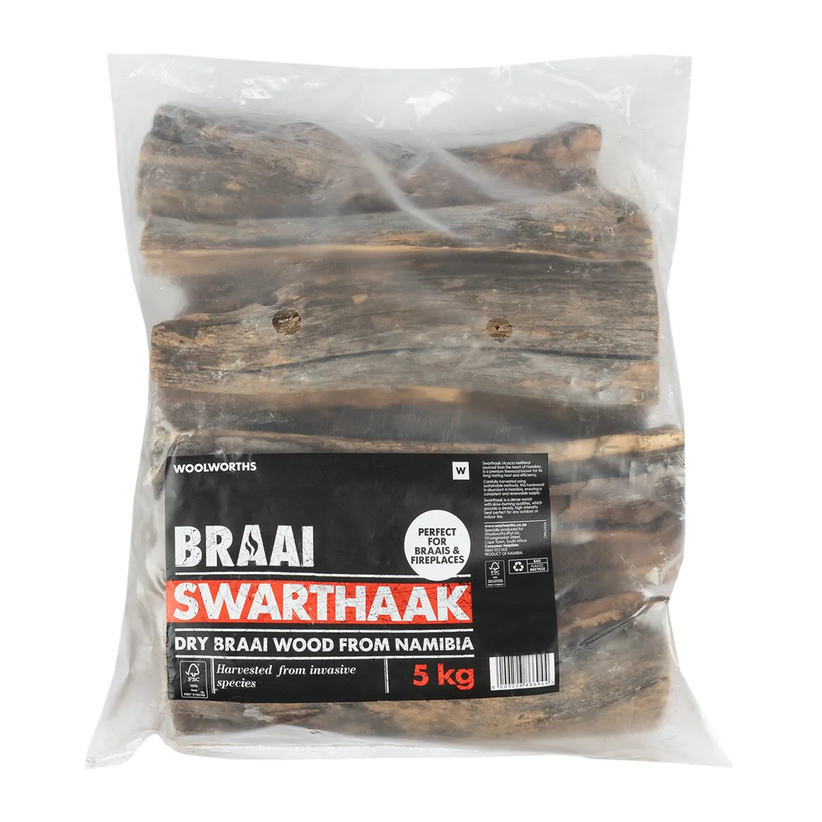 Swarthaak Dry Braai Wood 5 kg
