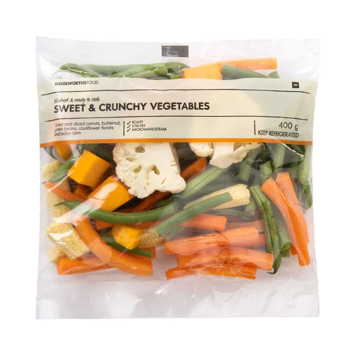 Sweet & Crunchy Vegetables 400 g