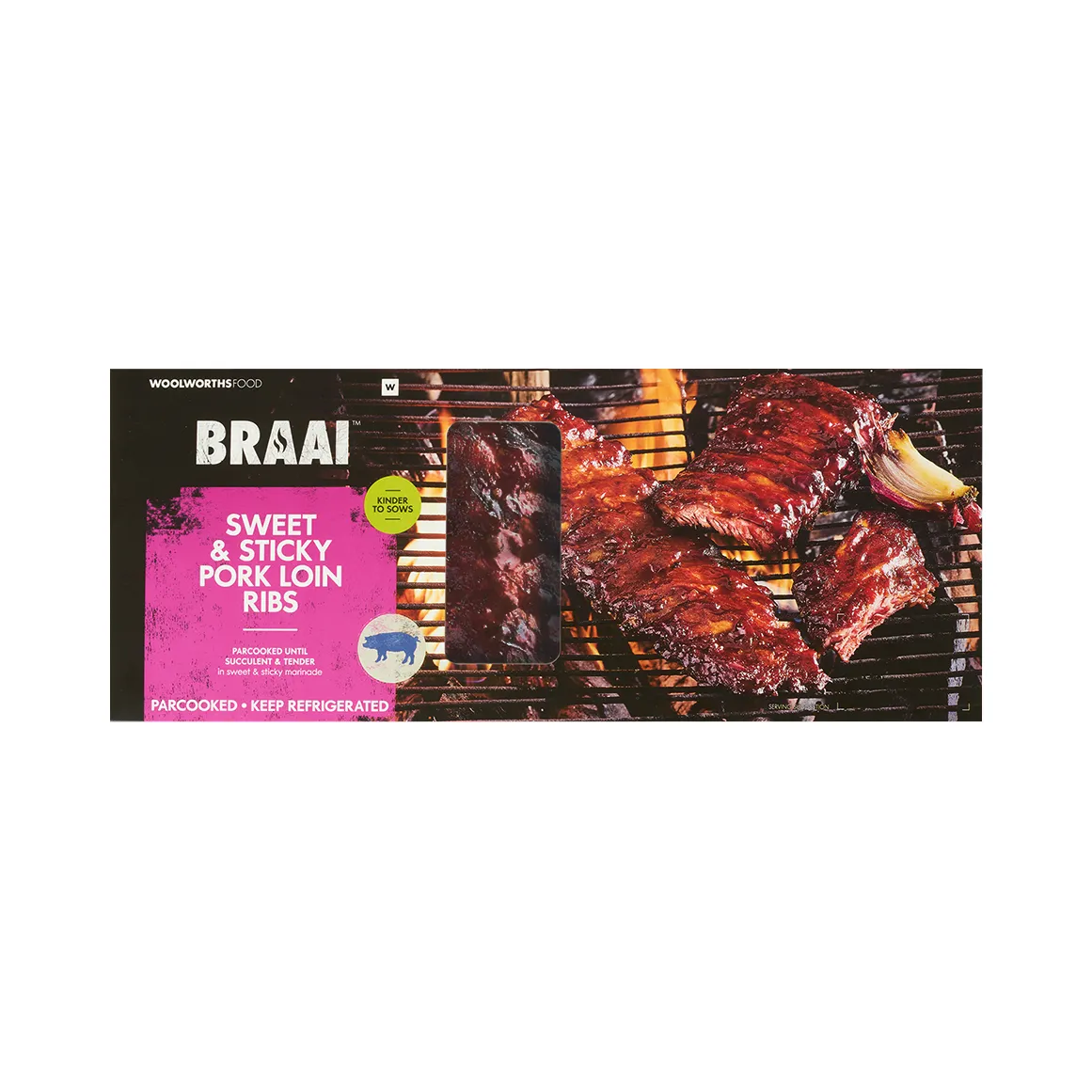 Sweet & Sticky Pork Loin Ribs Avg 1 kg