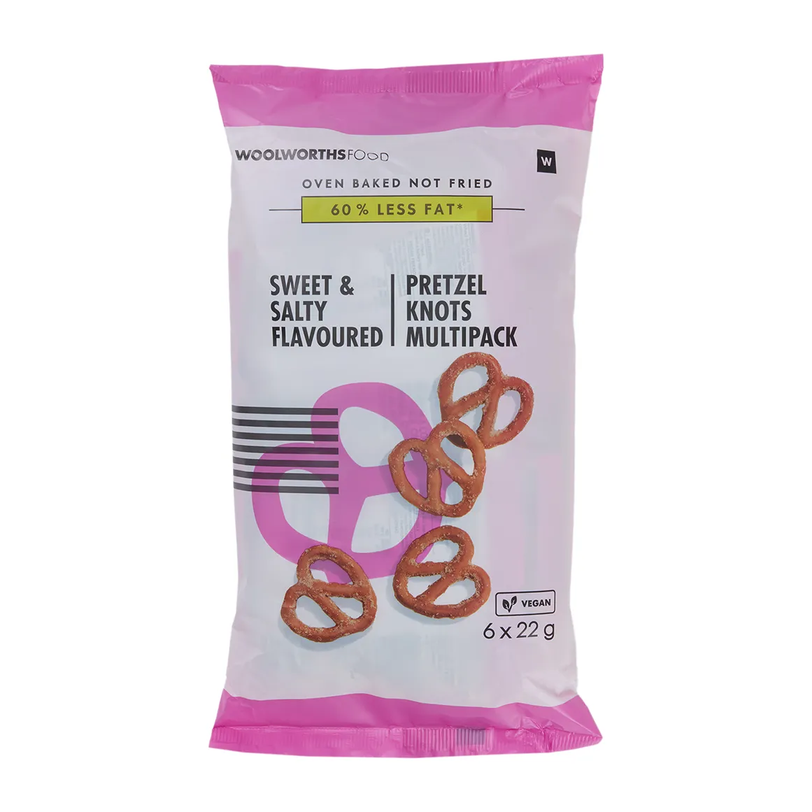 Sweet and Salty Flavoured Pretzel Knots 6 x 22 g