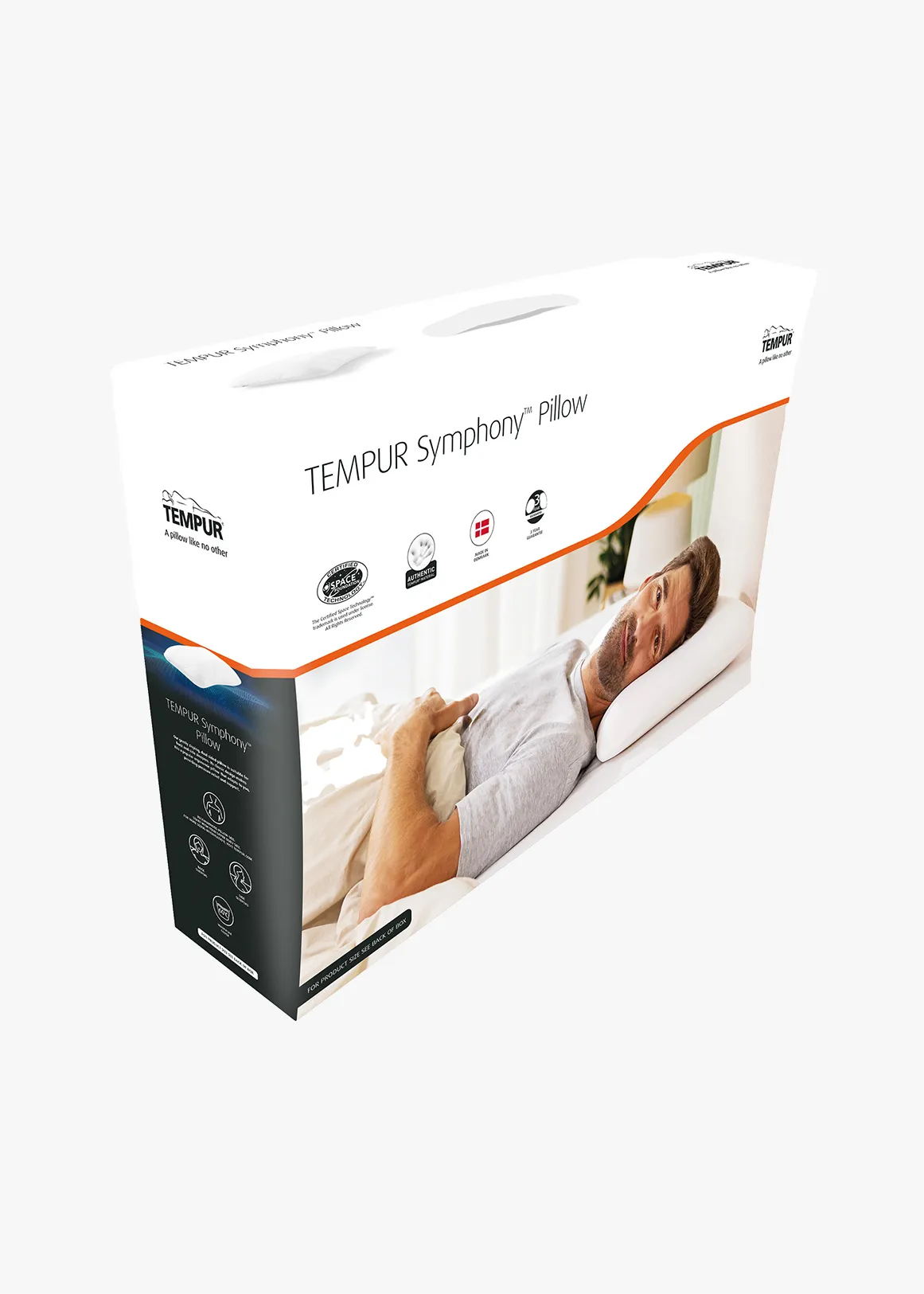 Symphony Ergonomic Pillow - WHITE