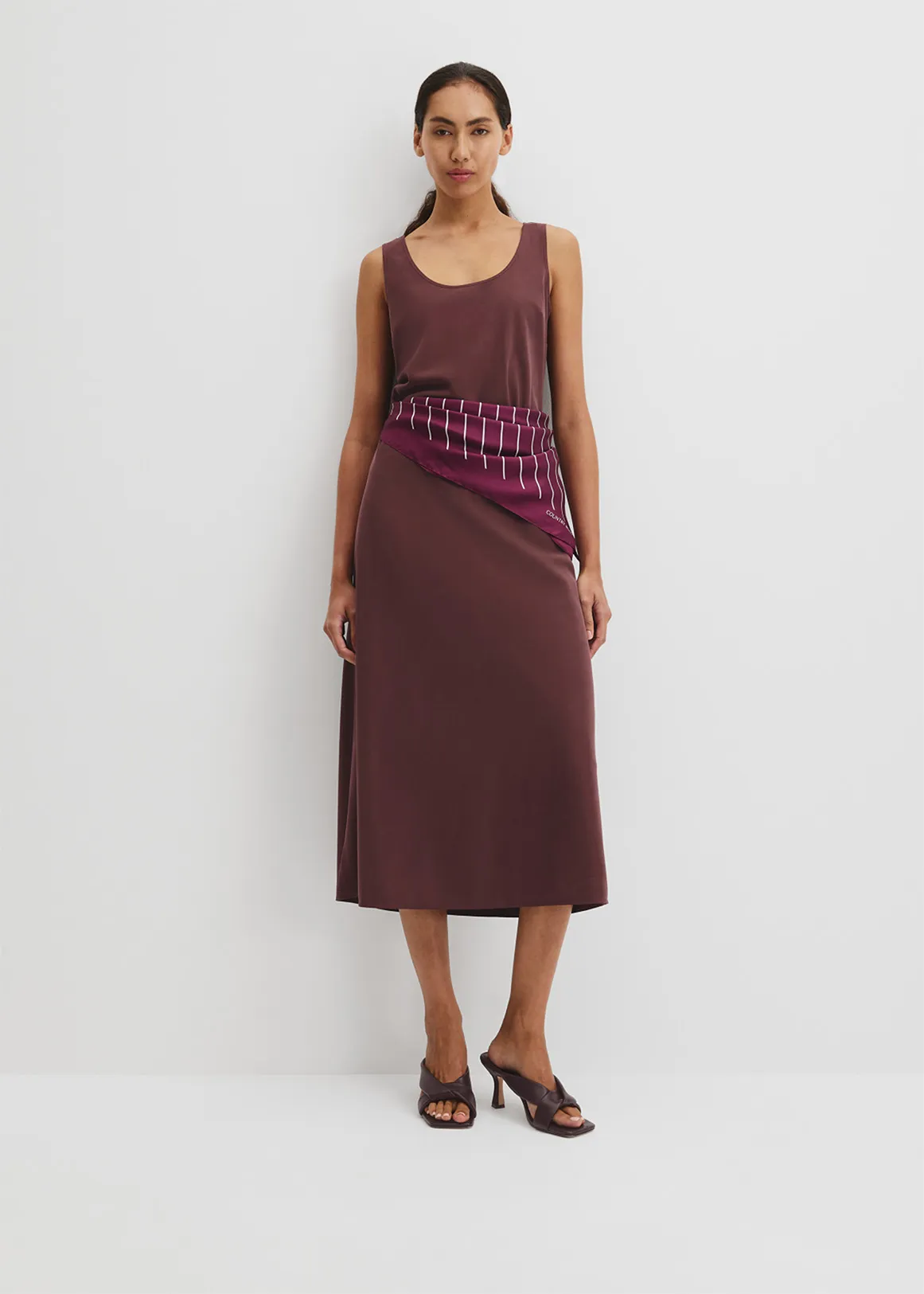 Tank Maxi Dress - PLUM