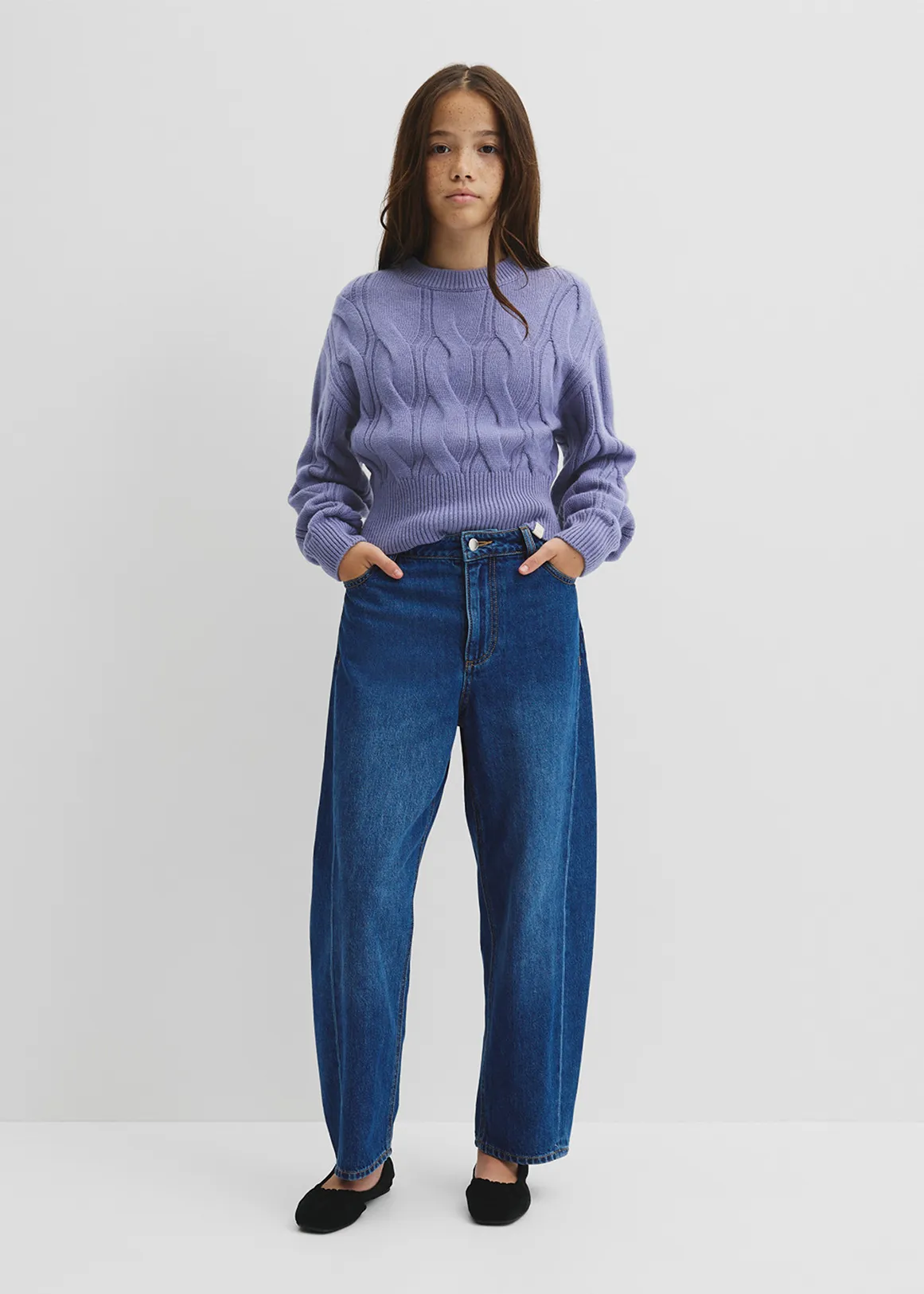 Teen Barrel Leg Jean - INDIGO1