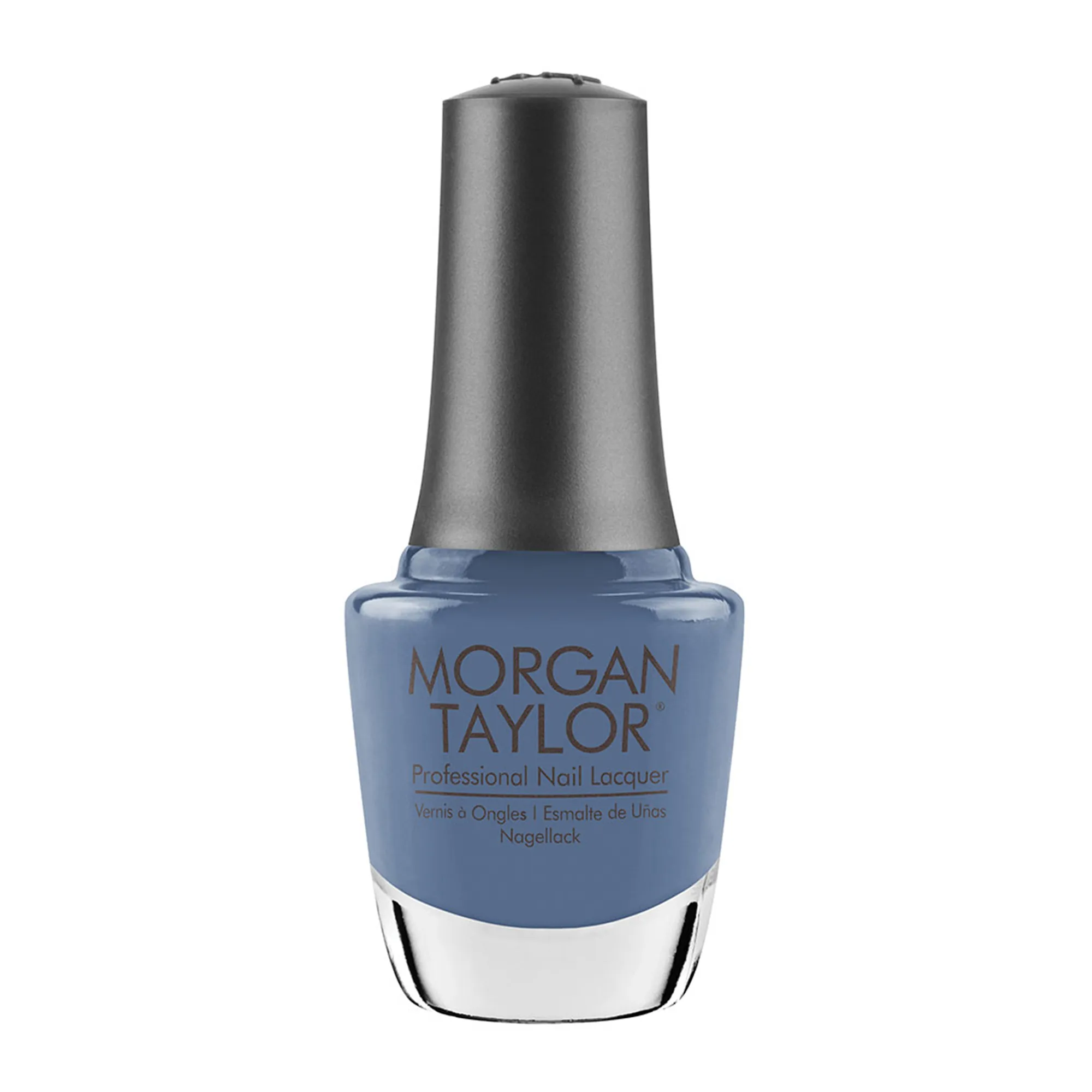 Test The Waters Nail Lacquer - CHIFFON SLATE BLUE CREME