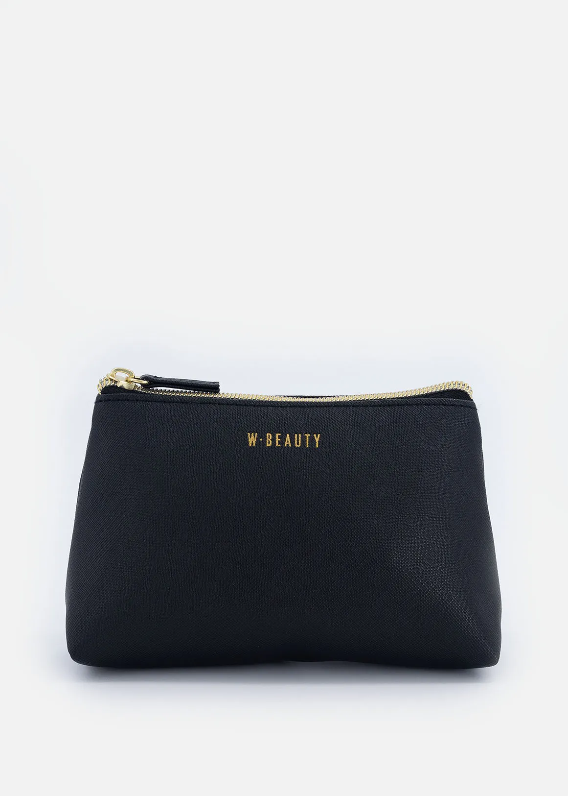 Textured Toiletry Bag - BLACK