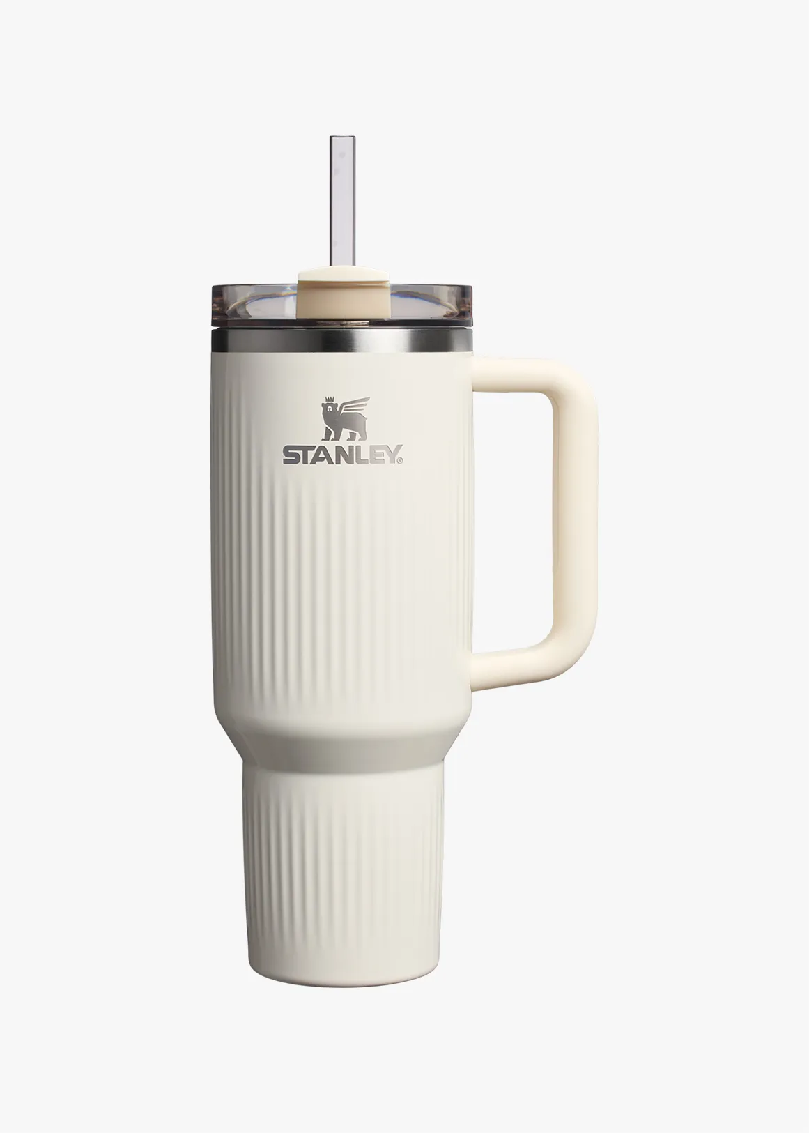 The Quencher H2.O Fluted Tumbler 1.18L - CREAM