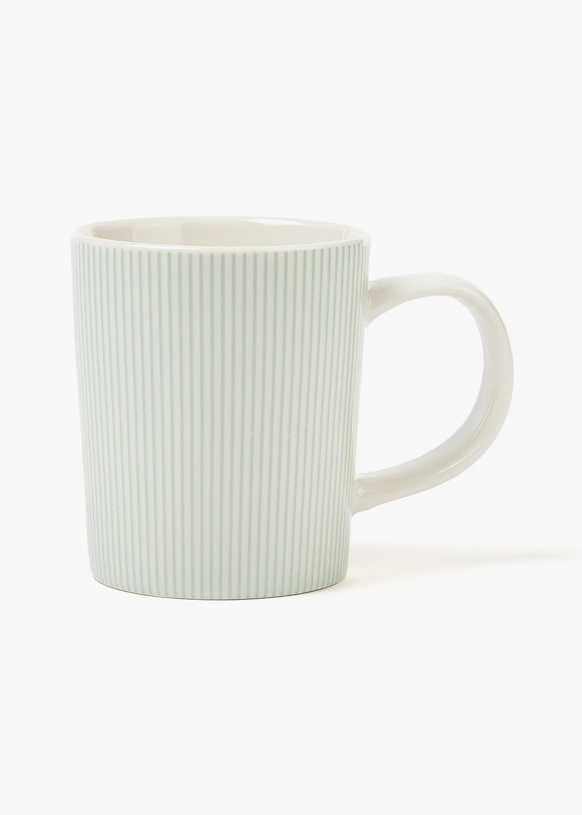Thin Stripe Mug - MEDIUM GREEN