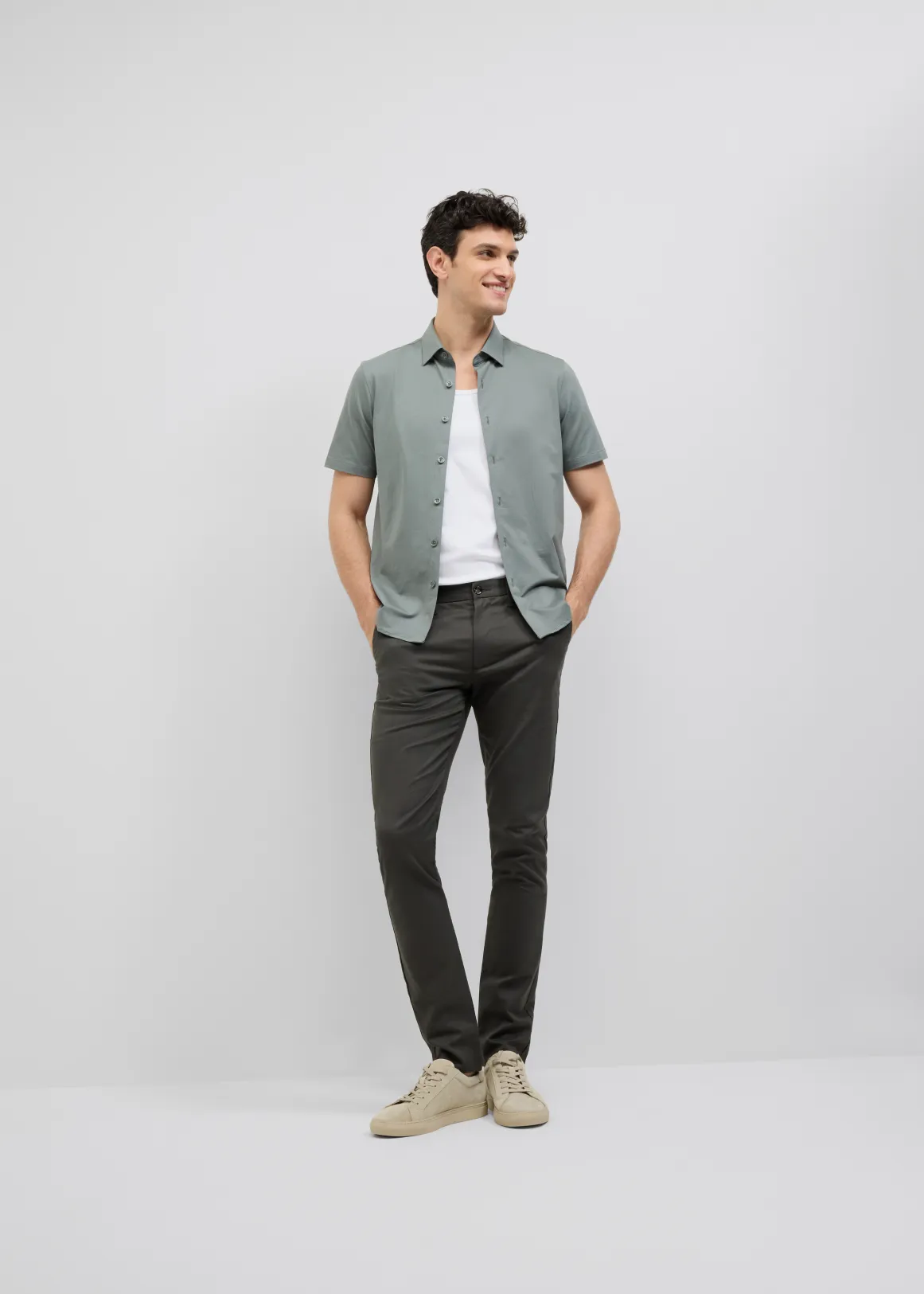 Travel Performance Short Sleeve Shirt - SAGE