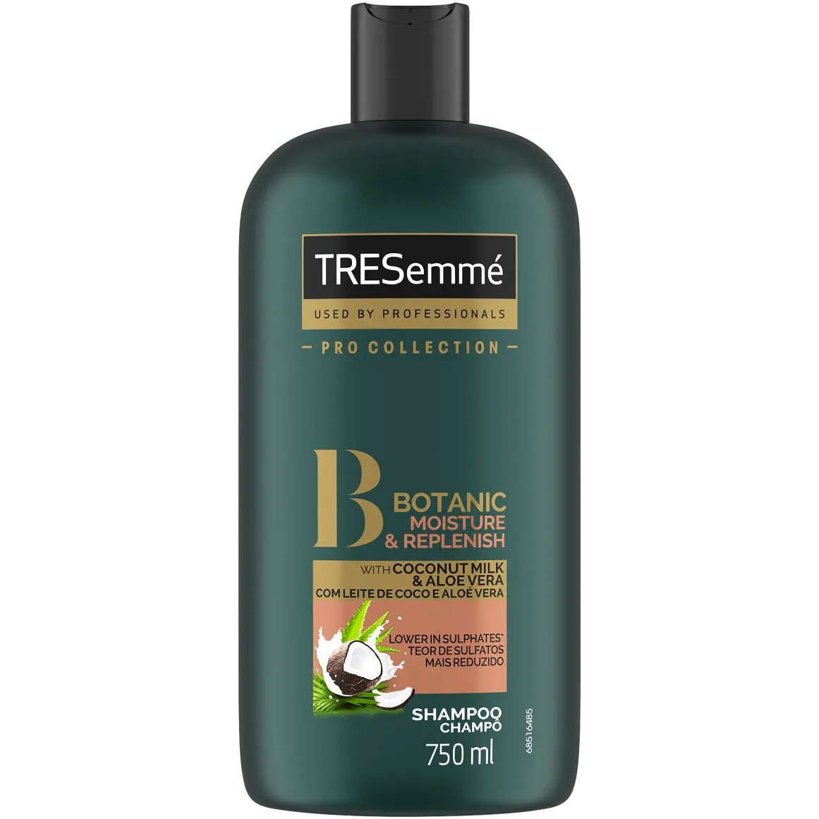 Tresemmé Botanic Moisture and Replenish Shampoo For Dry Hair 750 ml