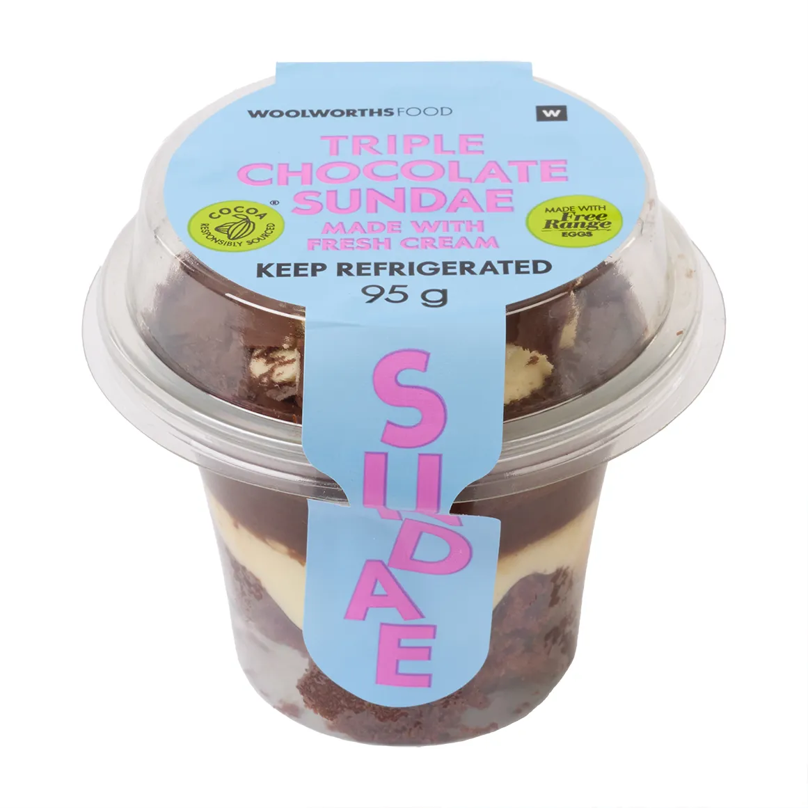Triple Chocolate Sundae 95 g