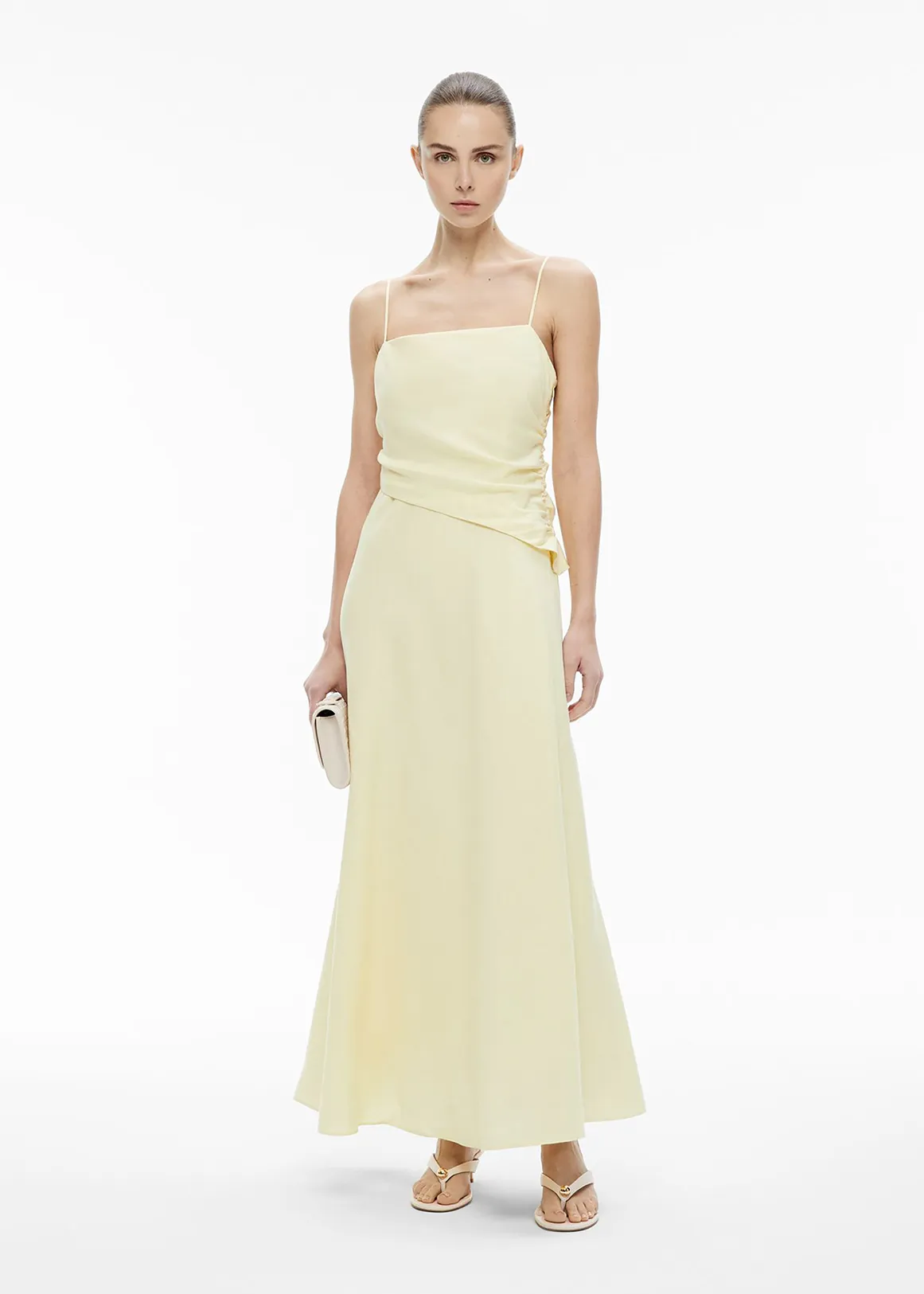 Tuck Bodice Maxi Dress - LEMONADE