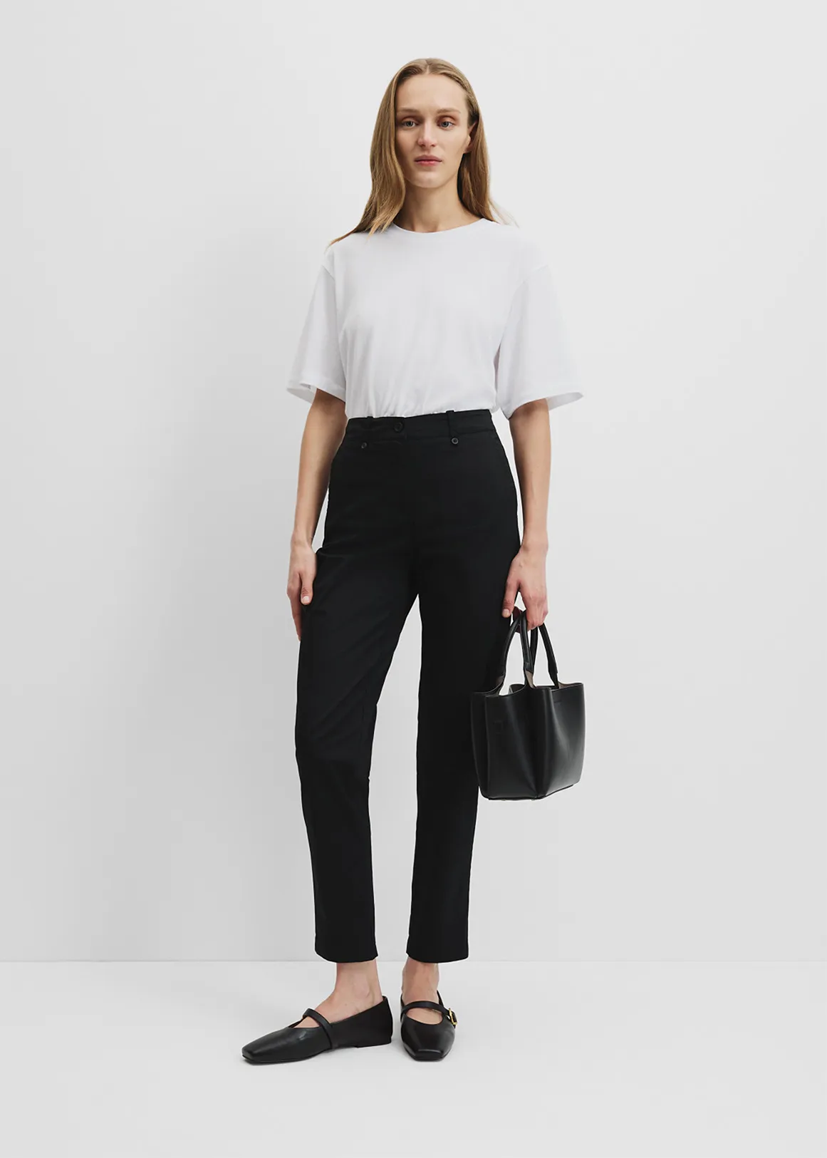 Twill Walk Pant - BLACK