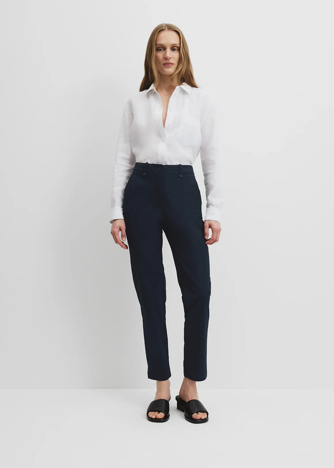 Twill Walk Pant - INK
