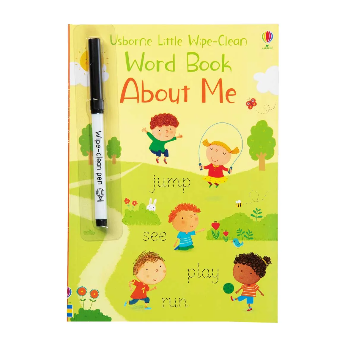 Usborne Little Wipe-Clean About Me Word Book Ages 3+