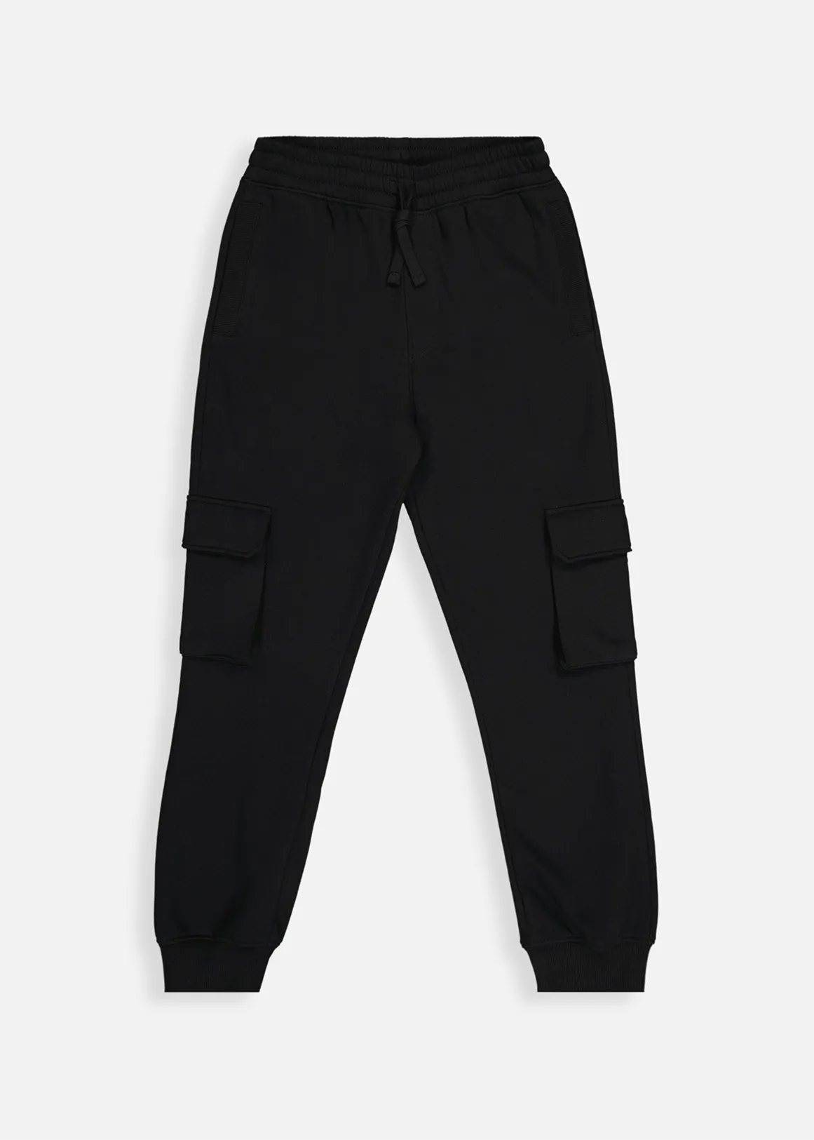 Utility Fleece Sweatpants - BLACK