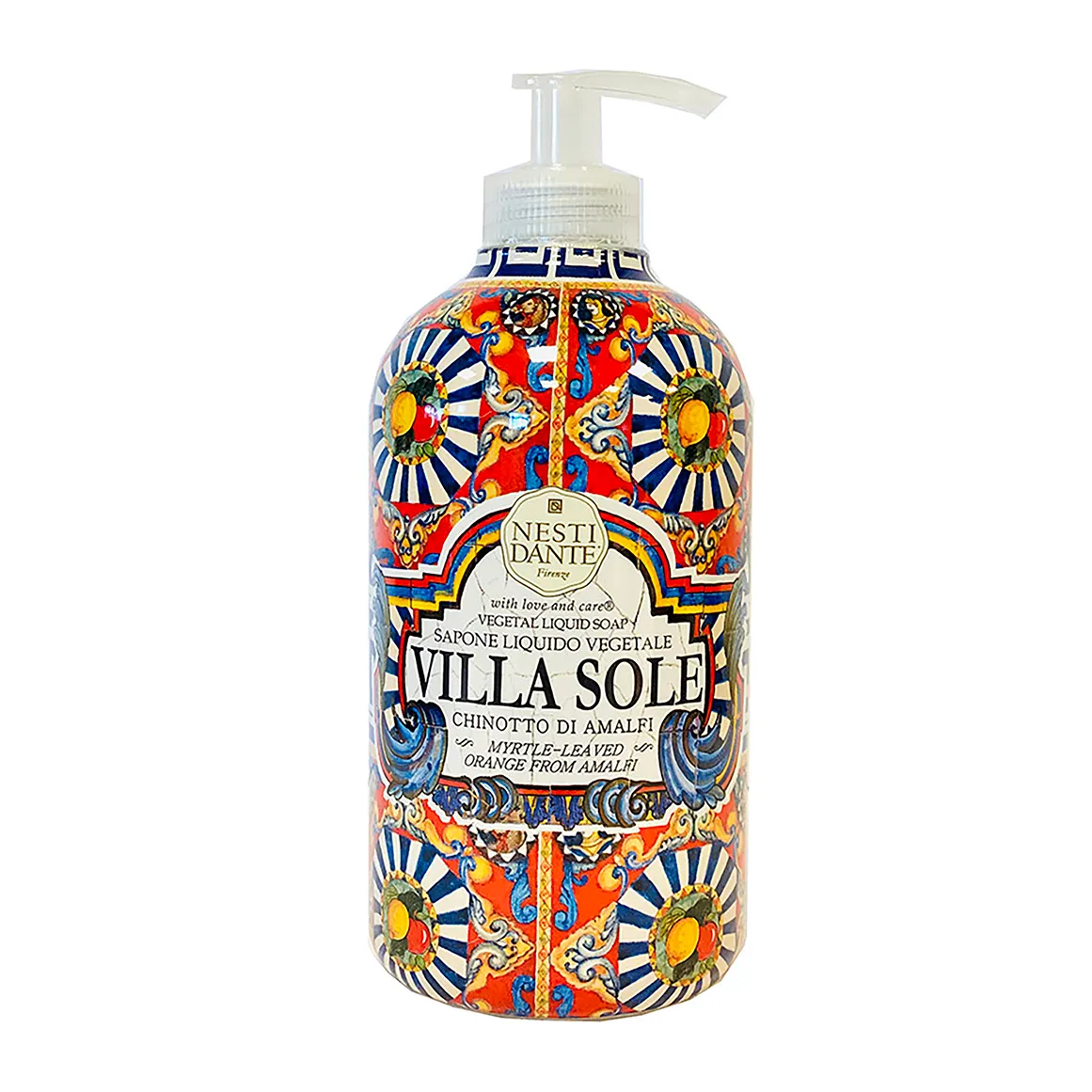 Villa Sole Chinotto Di Amalfi Vegetal Liquid Soap - 500ml
