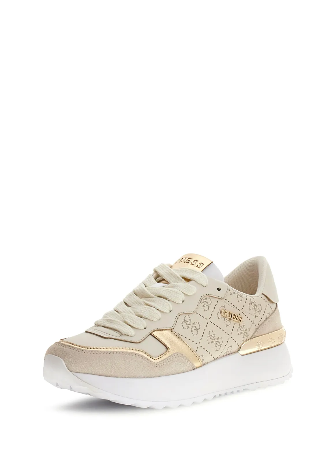 Vinsa Logo Running Shoes - X BEIGE