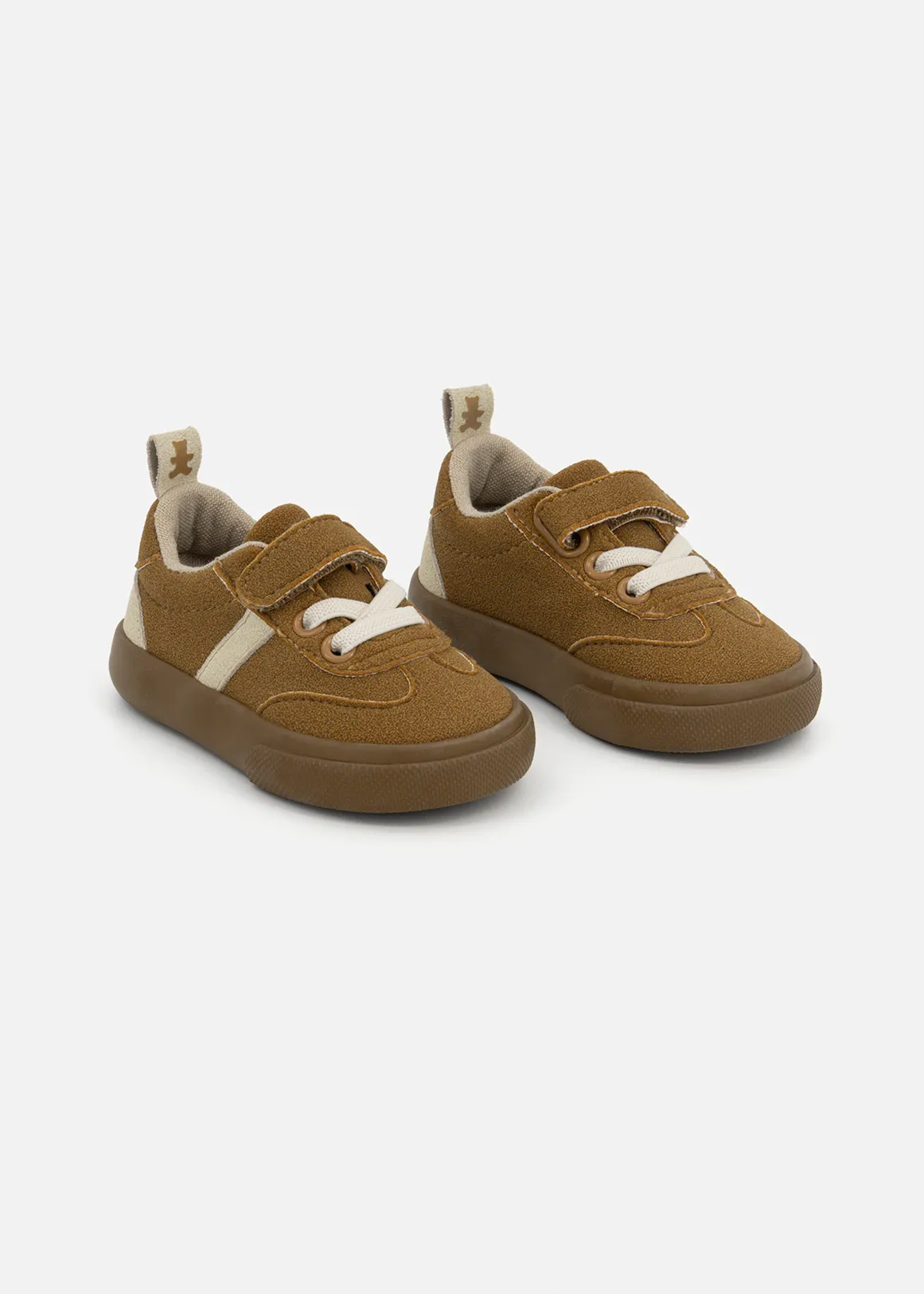 Vulcanised Sole Sneakers - NATURAL