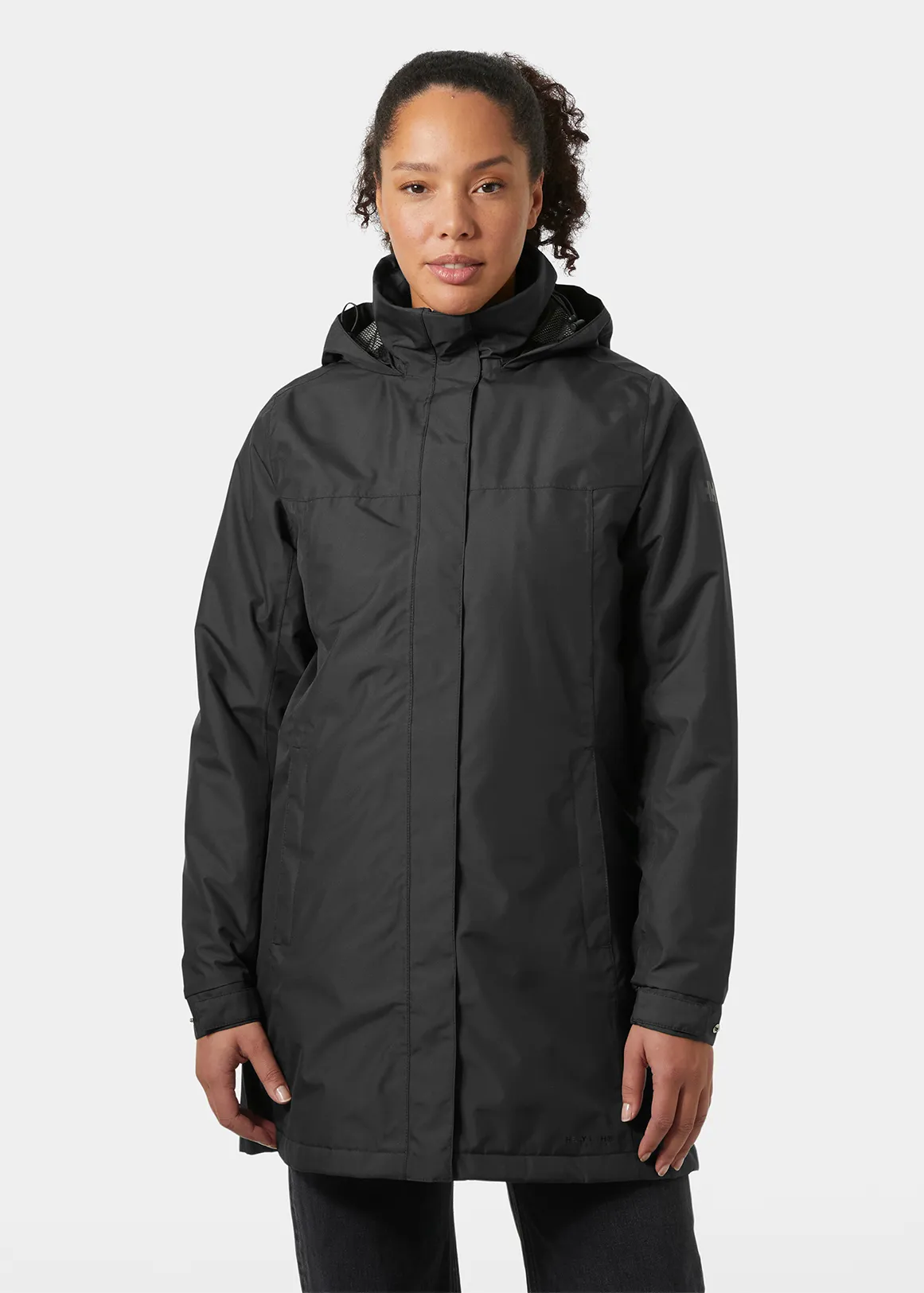 W Aden Insulated Coat - BLACK