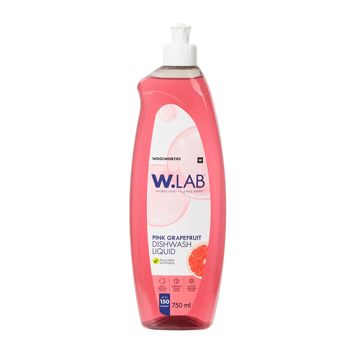 W.Lab 3 in 1 Pink Grapefruit Dishwash Liquid 750 ml