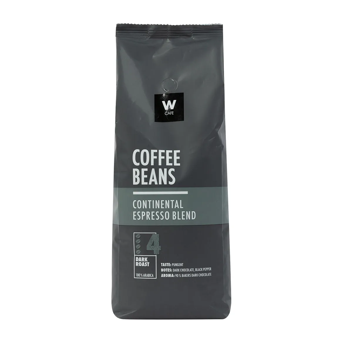WCafe Continental Espresso Coffee Beans 1 kg