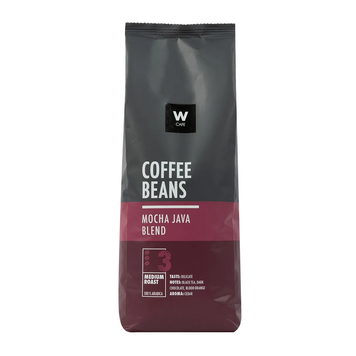WCafe Mocha Java Coffee Beans 1 kg
