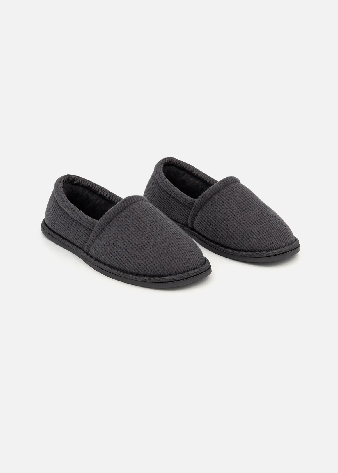 Waffle Stokie Slippers - GREY