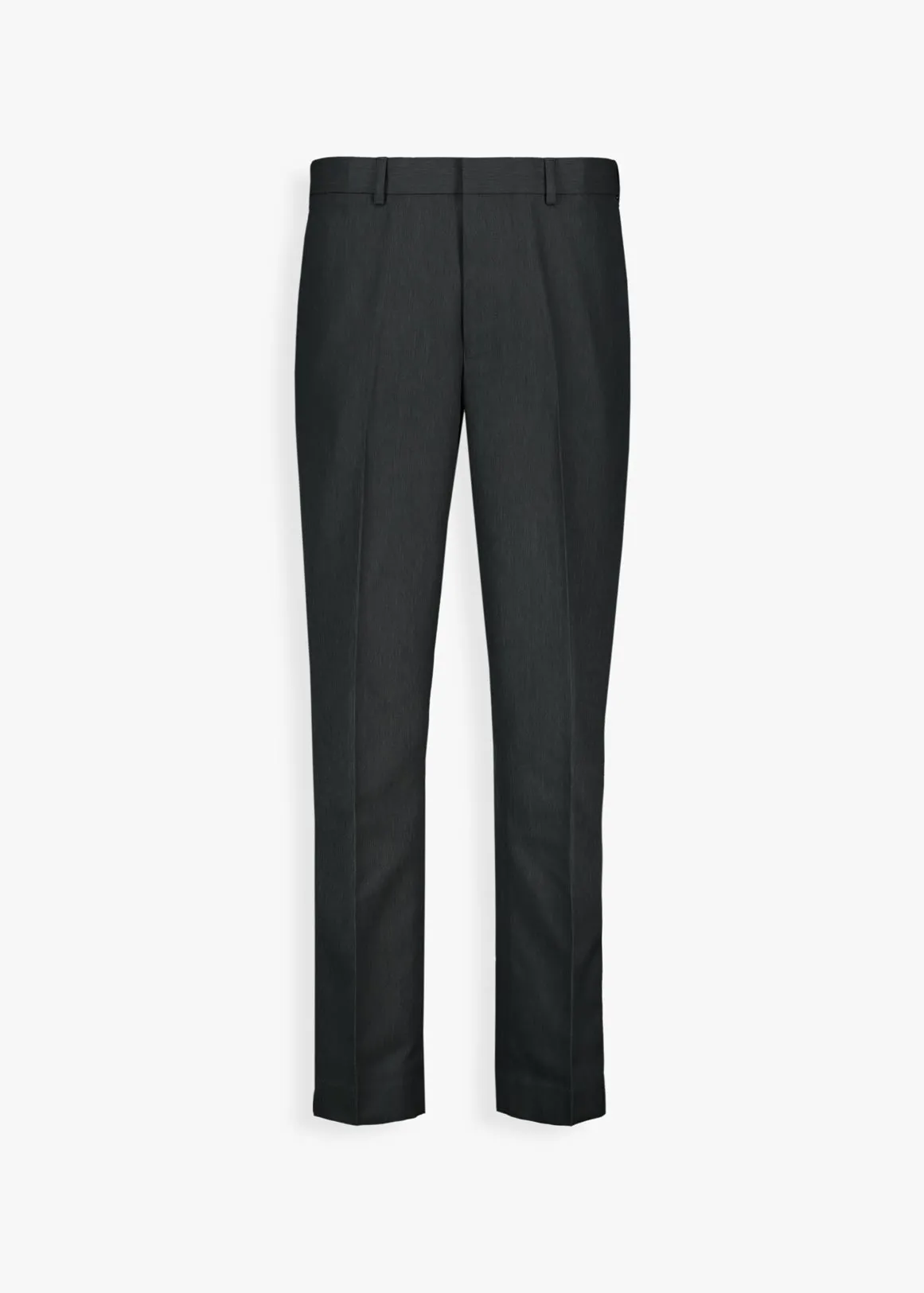 Waist-ease Flat Front Trousers - MEDIUM GREY